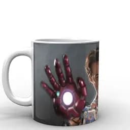 Кухоль GeekLand Залізна Людина Iron Man Тоні Старк IM.02.028 330 мл білий - мініатюра 2