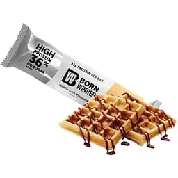Батончик протеиновый Born Winner Mega Pro со вкусом шоколадной вафли 85 г