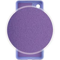 Чохол Silicone Cover Lakshmi Full Camera (A) для Samsung Galaxy A14 4G/5G Бузковий / Dasheen - мініатюра 3