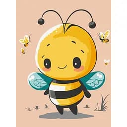 Набор для росписи ArtCraft Маленькая пчелка 30 x 40 см (15587-AC)