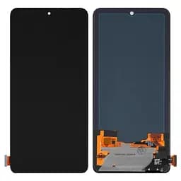 Дисплей для Xiaomi Redmi Note 8 Pro, чорний, з рамкою, High, hybrid dual SIM, M1906G7I, M1906G7G