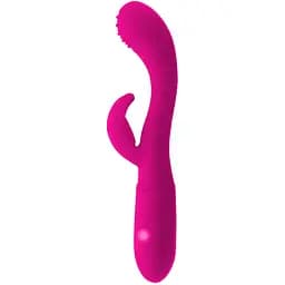 Вібратор-кролик Yoba Love Vibes Bess 18.8 см рожевий