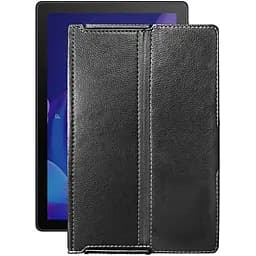 Чохол StatusCASE з екошкіри для планшету Alcatel 1T 10 (8091) Чорний глянець