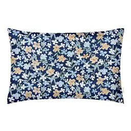 Дитяча постільна білизна в ліжечко BLUE FLOWERS, синій (FlowersMintBlue_Blots_140) - мініатюра 3