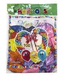 Шарики перламутровые разноцветные, 2.8 г, 12 дюймов, 100 шт. в упаковке, 8527