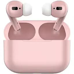 Навушники бездротові TWS Airpod 3 з боксом для зарядки Pink (au210)
