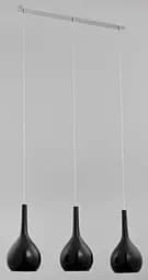 Люстра подвес ALFA Vetro Black 20643