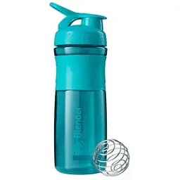 Шейкер спортивний BlenderBottle SportMixer Flip 28oz/820 мл Teal (SM 28oz Teal)