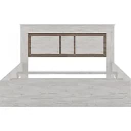 Ліжко двоспальне (без основи під матрац) Гербор Сара LOZ160 160x200 см Сосна каньйон + Дуб сонома трюфель (GRB-1194)