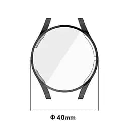 Захисний чохол із склом DBPro Watchbands Samsung Galaxy Watch 4 44mm рожево-золотий (WB00S440CASE19) - мініатюра 5