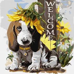 Картина за номерами Ideyka Під соняхом KHO4381 40х40 см