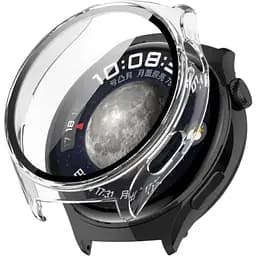 Чохол-накладка DK Пластик Gloss Скло Full Cover для Huawei Watch 4 (clear)