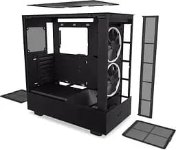 Корпус NZXT H5 Elite Tempered Glass Black (CC-H51EB-01) Без БП Б/в - мініатюра 8