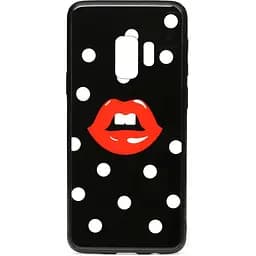 Чохол-накладка Toto Cartoon Print Glass Case Samsung Galaxy S9 Red Lips