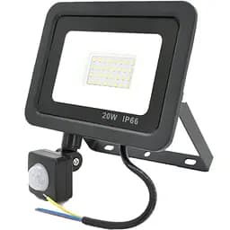 Прожектор LED з датчиком руху Ritar ZBPGGY20 20W, IP66, 7000K