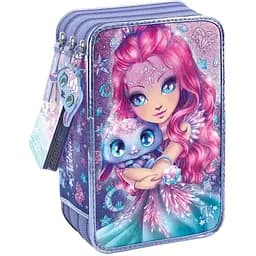 Потрійний пенал Nebulous Stars – Кристалія з наповненням (12609)