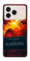 Чохол Demsky Welcome to hawkins для ZTE Blade A76