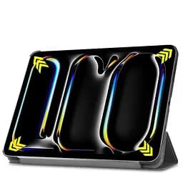 Чохол-книжка BeCover Smart Case для Apple iPad Pro 11" M4 2024 Black Abstraction (711630) - мініатюра 5