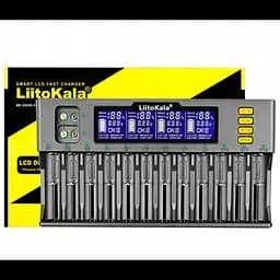 Зарядний пристрій для акумуляторних батарей на 12 каналів Liitokala Lii-S12 - мініатюра 3