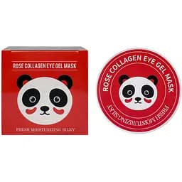Гідрогелеві патчі від темних кіл Sersanlove Rose Collagen Eye Gel Mask 90 г 60 шт.