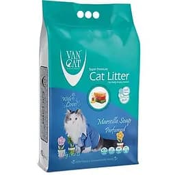 Бентонитовый наполнитель VanCat Marseille Soap для туалета 10 кг (55452)
