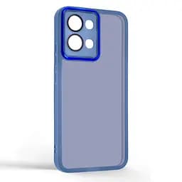 Защитный чехол для OPPO A6 Pro 4G, Shade, синий, TPU+PC, матовый, защита всего корпуса, панель-накладка, противоударный, с высокими бортами, амортизирует удары при падениях, ArmorStandart (ARM89235) - мініатюра 2