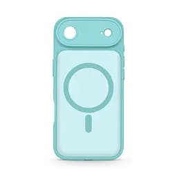 Чехол для Apple iPhone 17 Air, Lush MagCase, бирюзовый, противоударная панель-накладка из TPU и PC, полупрозрачный чехол с MagSafe (с магнитом), с защитой камеры, поддержка беспроводной зарядки, защита всего корпуса, ArmorStandart (ARM87479)