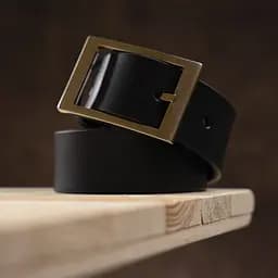 Ремінь шкіряний Grande Pelle чоловічий 3,4х120 см acs0014879 - мініатюра 2