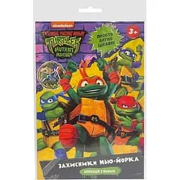 Аппликация из фольги Teenage Mutant Ninja Turtles Защитники Нью-Йорка (123607)
