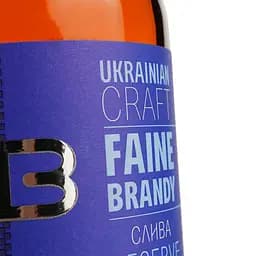 Бренді Faine Brandy Slyva Reserve 40% 0.5 л - мініатюра 3