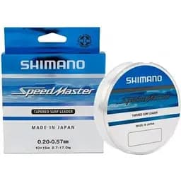 Шоклидер Shimano Speedmaster Tapered Surf Leader Clear 10X15m 0.26-0.57 mm 4.6-17.0 kg (1013-2266.46.59)