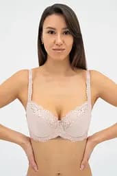 Бюстгальтер напівпоролон Sofia 011 12 03 Effetto Lingerie срібний-півонія 75E