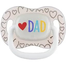 Пустушка силіконова симетрична Canpol babies LoveMum&Dad 0-6 місяців 2 шт. (34/939) - мініатюра 3