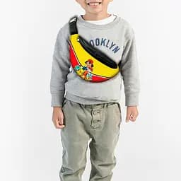 Сумка-бананка детская Покемон "Pokеmon с принтом ,32х15см,сумка для мальчика  через плечо (00164)