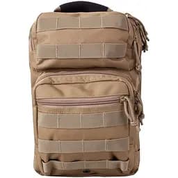 Рюкзак тактичний однолямковий Kombat UK Mini Molle Recon Shoulder Bag 10л Койот (1000-kb-mmrsb-coy)