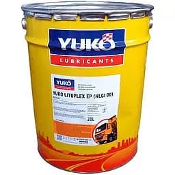 Мастило Yuko Litoplex ЕР2 (NLGI 2) 17 кг/вiдро 20 л 