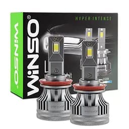 Автолампа Winso LED H8/H11/H16 12/24V 90Вт 7000Лм 6500K CSP3970 2шт(797110)