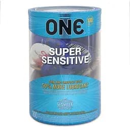 Упаковка 100 шт. One Super Sensitive