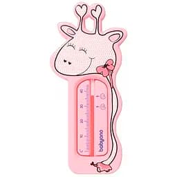 Термометр для ванной BabyOno Жираф розовый (775/01)
