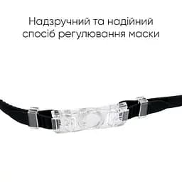 Дитяча маска для плавання Renvo Garsen JR Anti-fog чорний OSFM (1SM110-01) - мініатюра 5