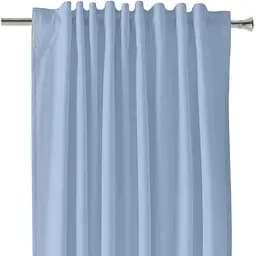Штори на кухню та в кімнату Cosas Marina 180х270 см 2 шт лазуровий (Curtains_12Wave_DUK) - мініатюра 2