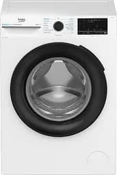 Beko Пральна машина Beko фронтальна, 8кг, 1400, A, 55см, дисплей, інвертор, пара, білий