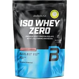 Протеїн BiotechUSA Iso Whey Zero 454 г Strawberry
