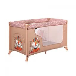 Манеж-кровать Lorelli Moonlight 1L, персиковый (23036)