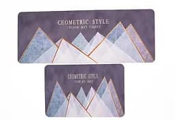 Набір килимків для кухні 2шт 99*38 см/57*38 см, geometric style Yiwu HP-42-13CS - мініатюра 5