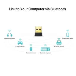 Адаптер бездротовий Wi-Fi + Bluetooth TP-Link Archer T2UB nano AC600 BT 4.2 USB2.0 - мініатюра 3
