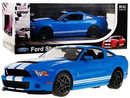 Машинка RASTAR Ford Shelby Mustang GT500 на дистанційному керуванні + пульт 1:14 синій 49400