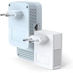 Комплект адаптерiв TP-Link Powerline TL-WPA7517KIT (TL-WPA7517 + TL-PA7017) AC1200, AV1000, 1xGE MESH - мініатюра 2