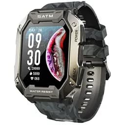 Смарт-годинник Uwatch C20 Black Camouflage (два ремінці)
