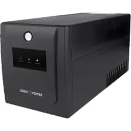 Джерело безперебійного живлення LogicPower LPM-U1100VA-P Black, 1100 ВА, 770 Вт, AVR, 4 розетки Schuko, 12В/7.5Ач x 2 шт (10358)